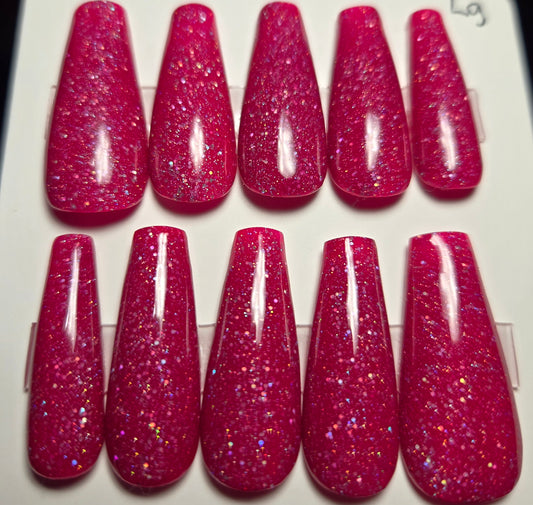 Glittery Magenta